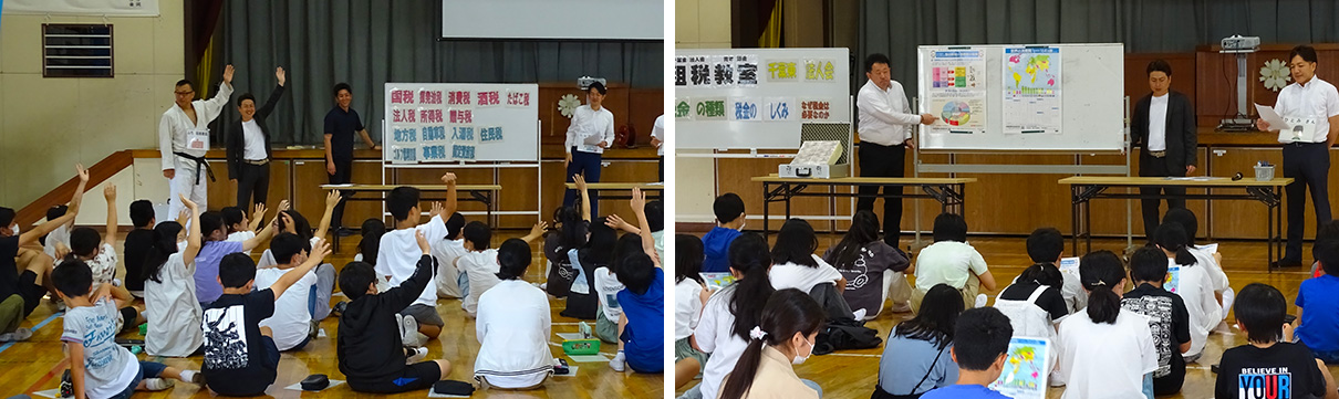 令和6年度の租税教室スタート
