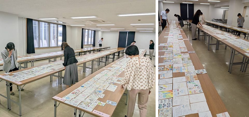 「第11回税に関する絵はがきコンクール」優秀作品審査会開催